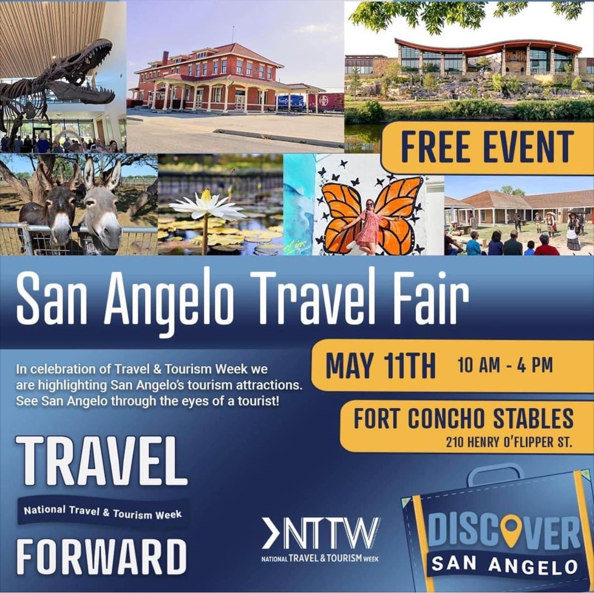 San Angelo Today: 1st Annual Travel Fair to be held at Fort Concho Stables